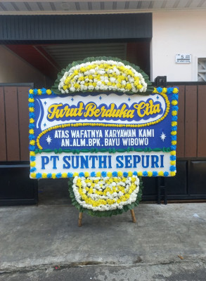 Papan Bunga Duka di Tanta