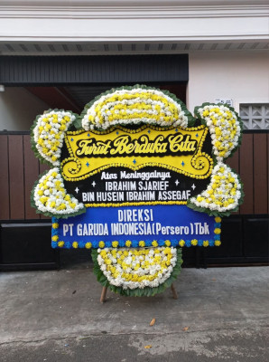 Papan Bunga Duka di Tanta